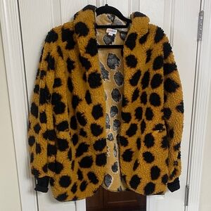 Like New - LulaRoe Teddy Bear borg-style Jacket - (XXS-S)